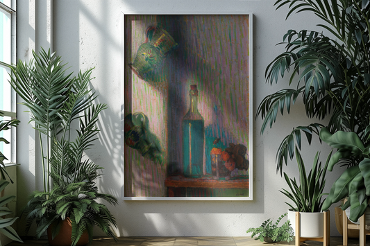 Flowers, Bottle and Two Jugs by Irish Artist Roderic O'Conor Art Print