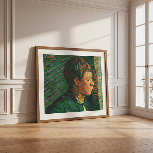 Breton Boy in Profile by Roderic O'Conor, 1893, Musée d'Orsay