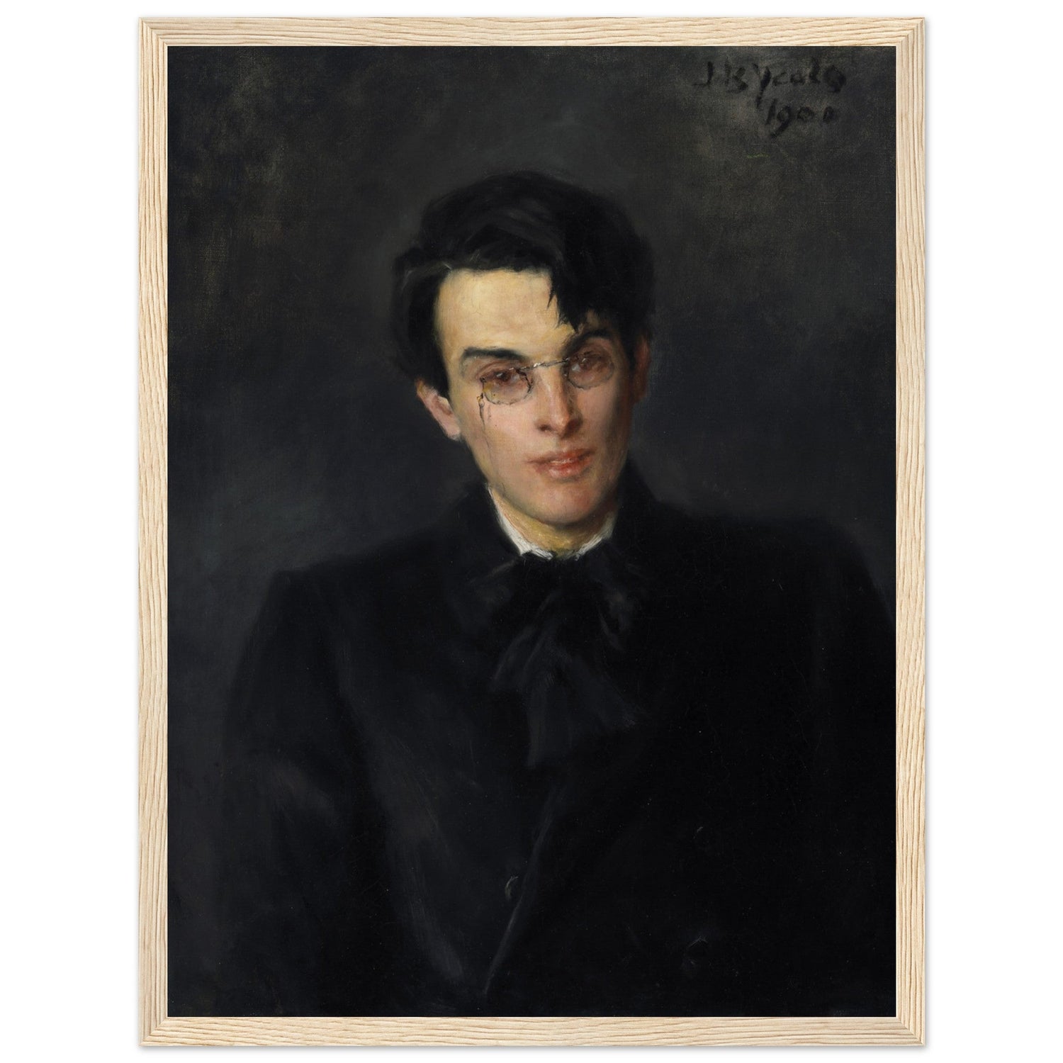 John Butler Yeats Framed Art Print of W.B Yeats