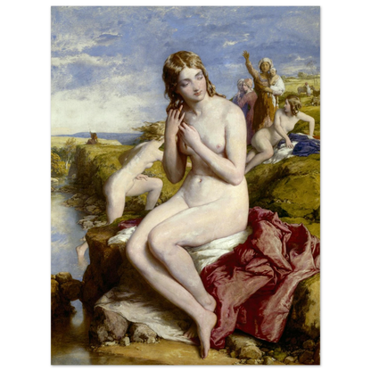 Bathers Surprised by Irish Artist William Mulready Art Print – view 13 | Buy Irish Art