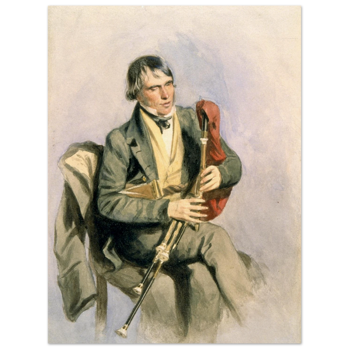 Paddy Conneely — The Galway Piper Art Print (view 3)