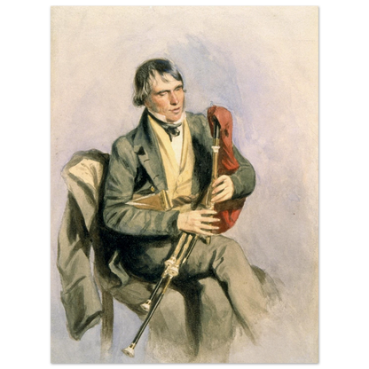 Paddy Conneely — The Galway Piper Art Print (view 3)