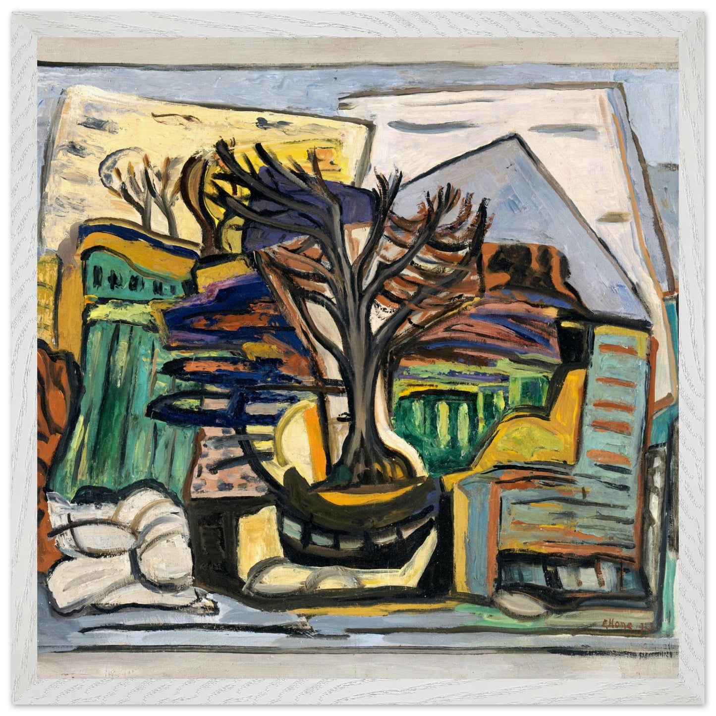 Evie Hone A Landscape with a Tree (1943) | Collector Print – view 9 | Buy Irish Art