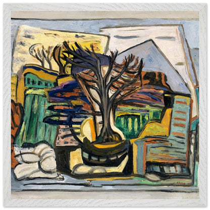 Evie Hone A Landscape with a Tree (1943) | Collector Print – view 9 | Buy Irish Art