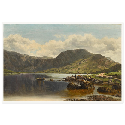 Cloon Lake, Glencar, Co. Kerry Irish Art Print (view 4)
