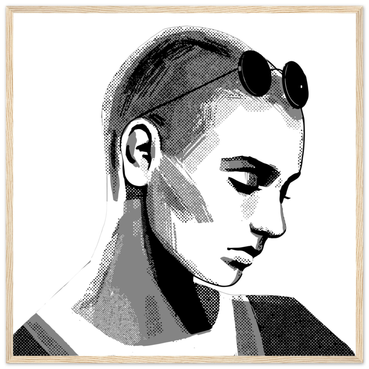 Sinéad O’Connor – Iconic Irish Portrait Art Print (Gallery Edition) – view 11 | Buy Irish Art