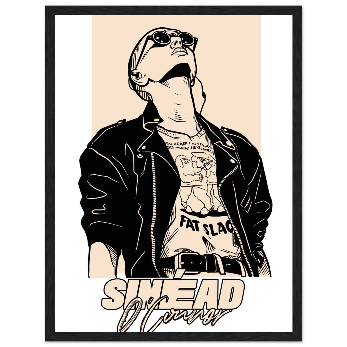 Sinead O'Connor Framed Wall Art Print – view 8 | Buy Irish Art