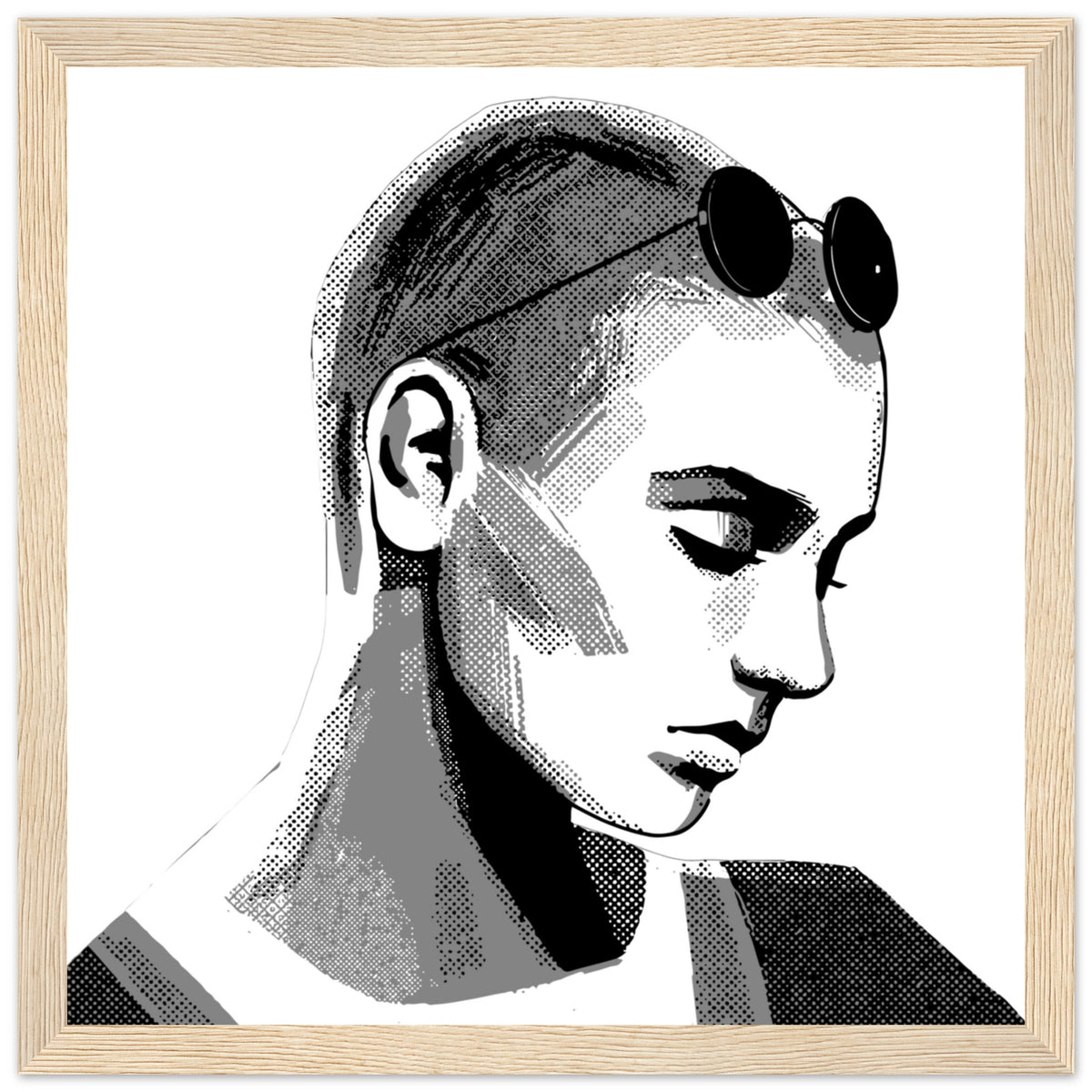 Sinéad O’Connor – Iconic Irish Portrait Art Print (Gallery Edition) – view 13 | Buy Irish Art