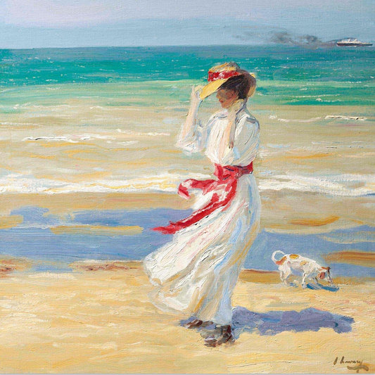 A Windy Day - John Lavery Art Print 40x50 cm / 16x20″