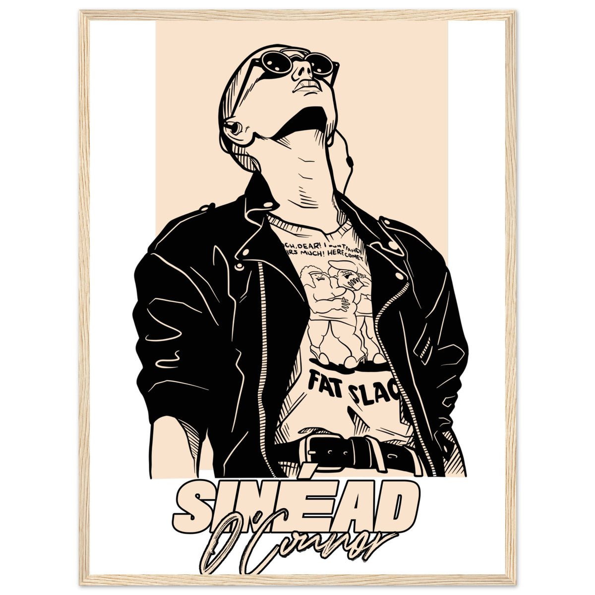 Sinead O'Connor Framed Wall Art Print – view 9 | Buy Irish Art