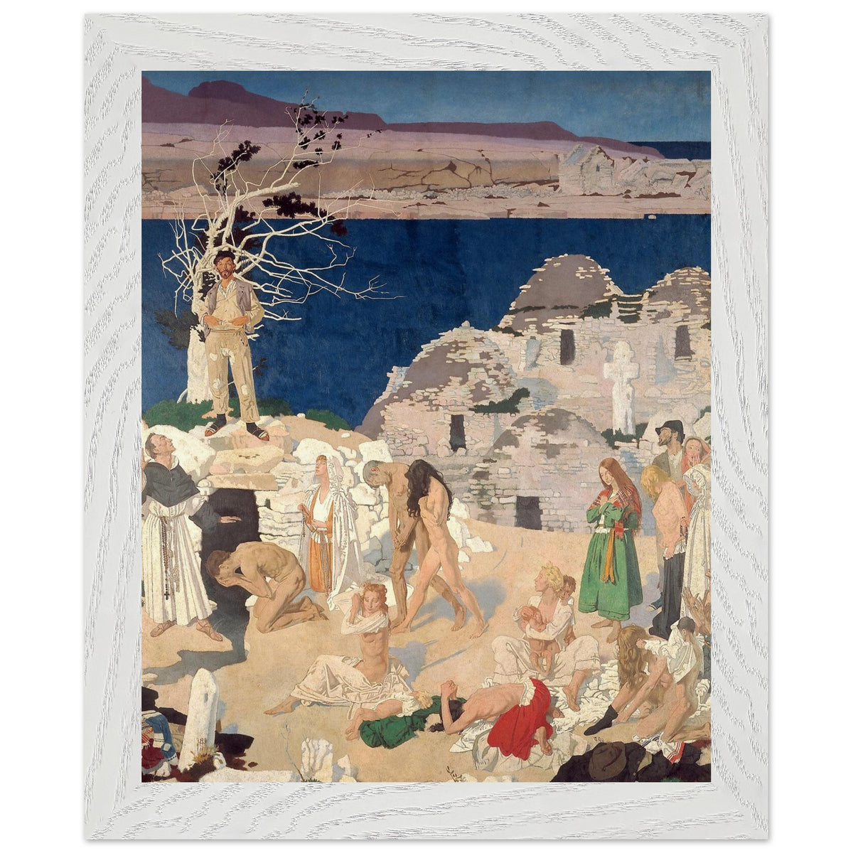 The Holy Well by Irish Artist William Orpen Art Print (view 20)
