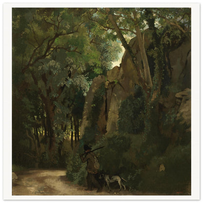 Trees at Howth by William Orpen art print – frame option view | Buy Irish Art