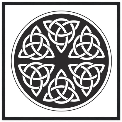 Celtic Design Knot Print