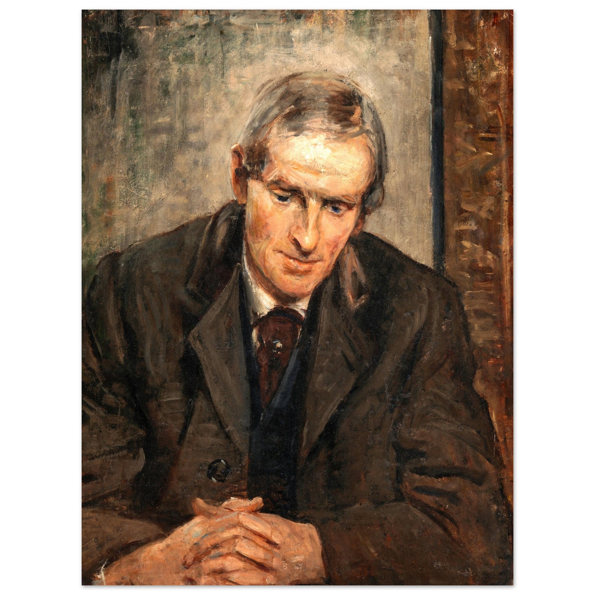 Portrait of Jack B. Yeats by Irish Artist Sarah Henrietta Purser Art Print – view 16 | Buy Irish Art