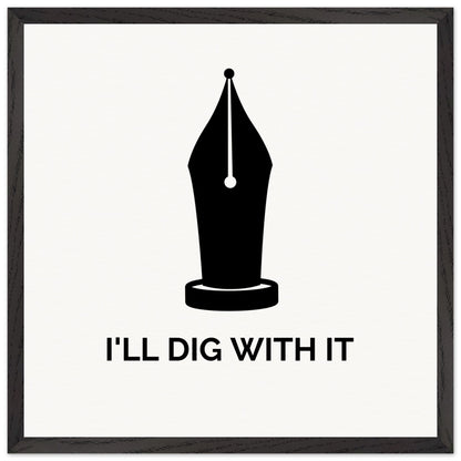 I’ll Dig With It – Seamus Heaney Quote Art Print (view 19)