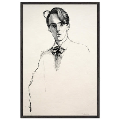 William Butler Yeats by William Rothenstein - Art Print (view 16)