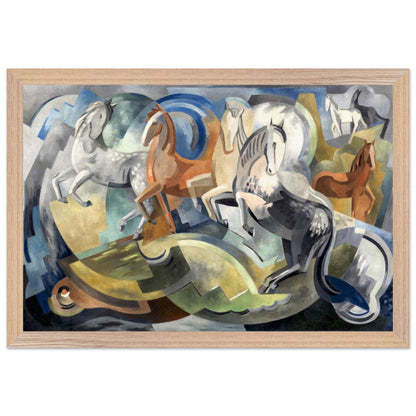 Achill Horses by Mainie Jellett (view 17)