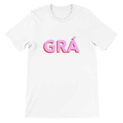 Grá - Love T léine Tee Irish Language T shirt Unisex As Gaeilge T-shirt Gaelic Celtic Tee Shirt Buy Irish Art Ireland