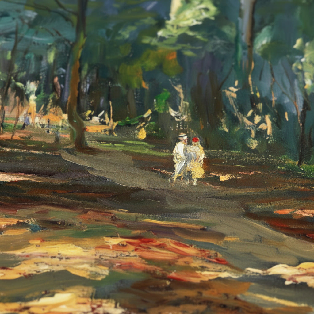 Extreme close-up of Collector’s Edition fine art print paper texture, visible pigment detail, soft matte surface, museum-grade archival paper, subtle brushstroke detail from Sir John Lavery painting, macro photography, ultra-realistic