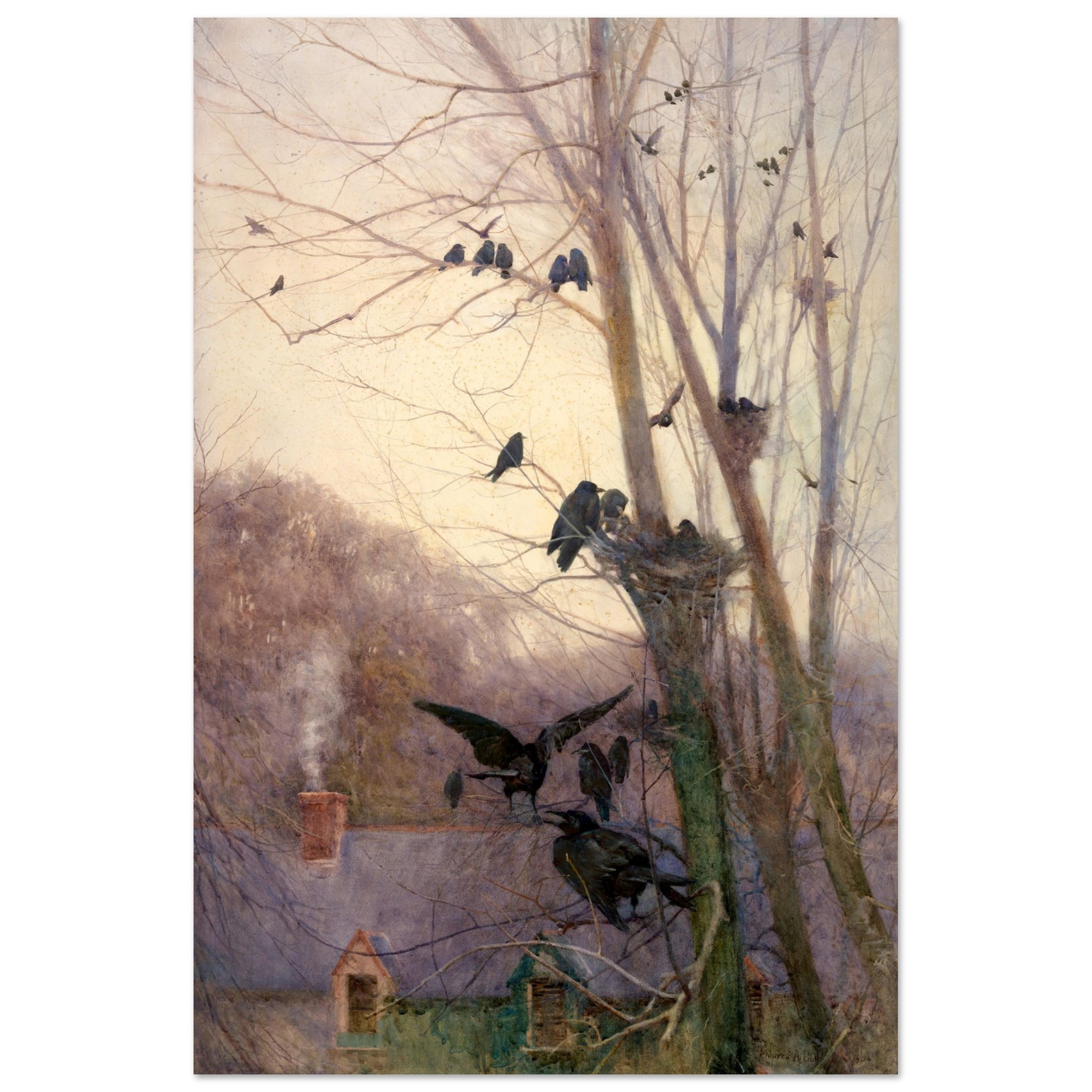 Shades of Evening by Irish Artist Mildred Anne Butler Art Print30x45 cm / 12x18″ / Art Print / Unframed