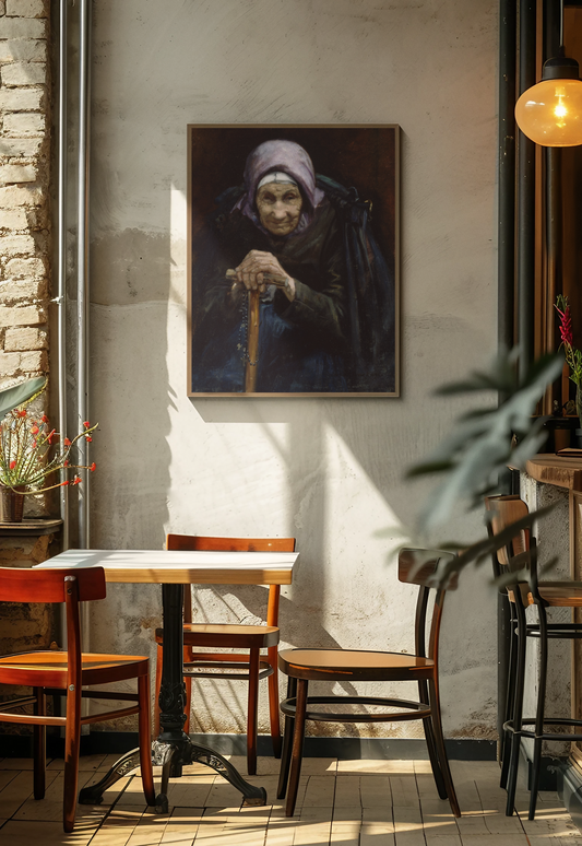 The Fisherman’s Mother Art Print By Irish Artist Helen Mabel Trevor