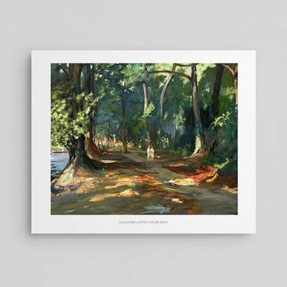 The Path by the River by John Lavery Collector's Print 40x50 cm / 16x20″