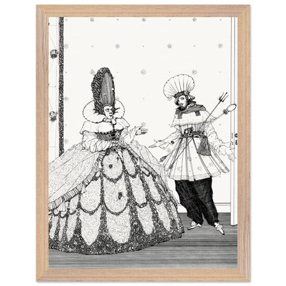 The Sleeping Beauty – Harry Clarke Art Print (view 17)