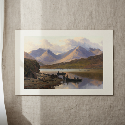 A View of the Killaries – Bartholomew Colles Watkins Print (view 7)