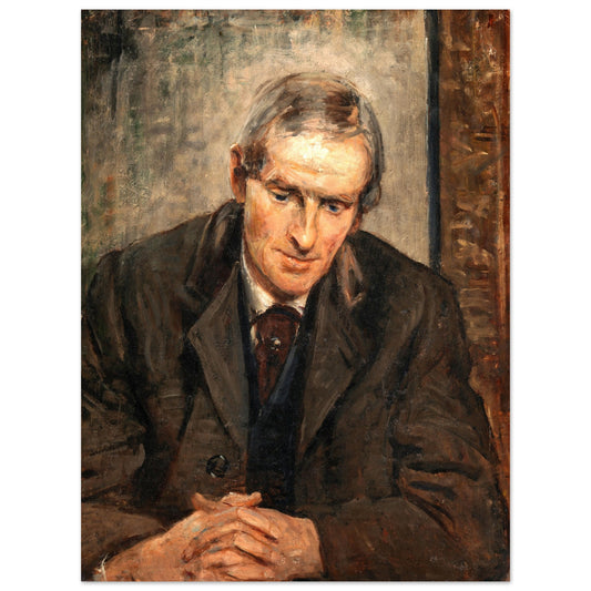 Portrait of Jack B. Yeats by Irish Artist Sarah Henrietta Purser Art Print – view 7 | Buy Irish Art