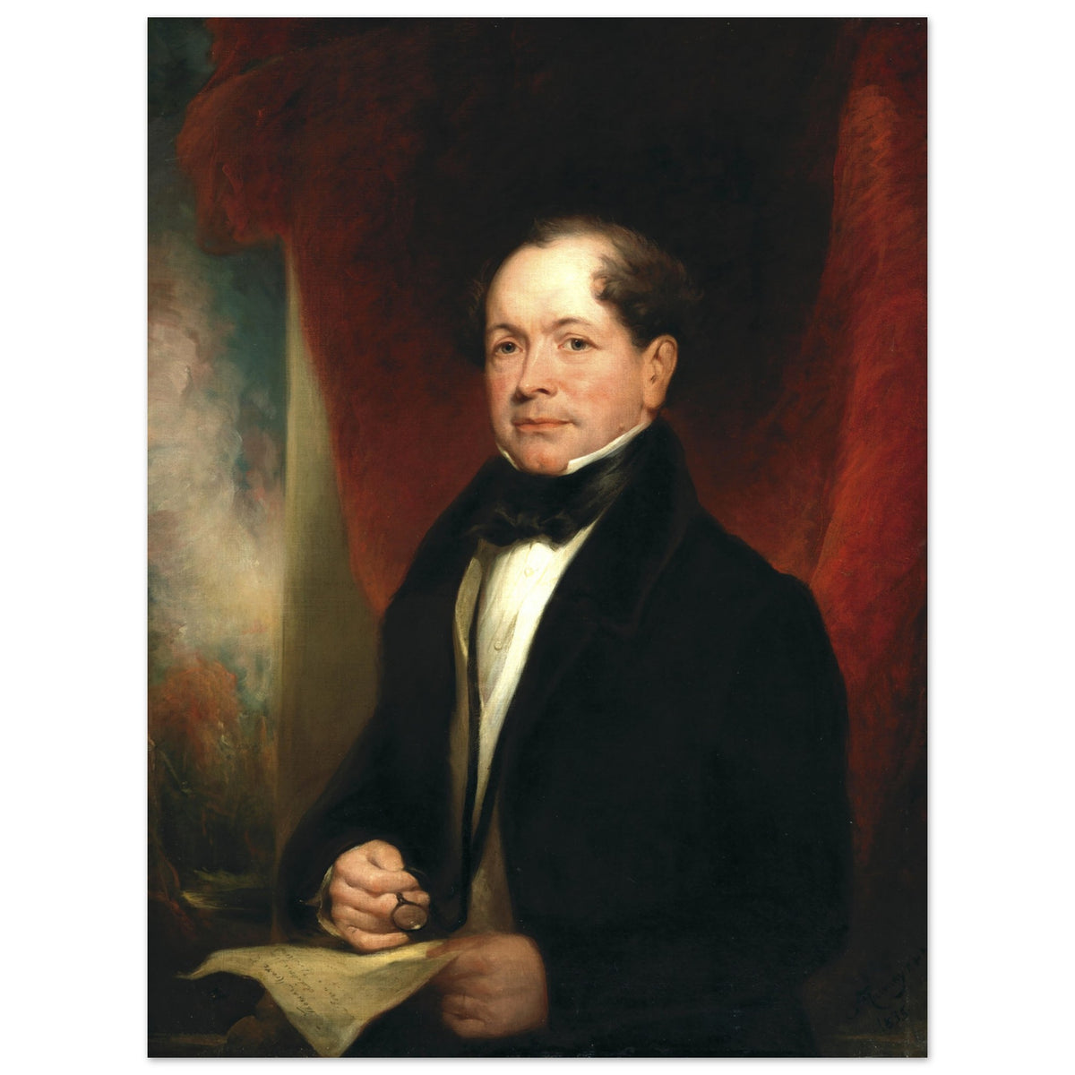 Portrait of Thomas Moore (1835) – G.F. Mulvany (view 23)