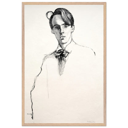 William Butler Yeats by William Rothenstein - Art Print (view 10)