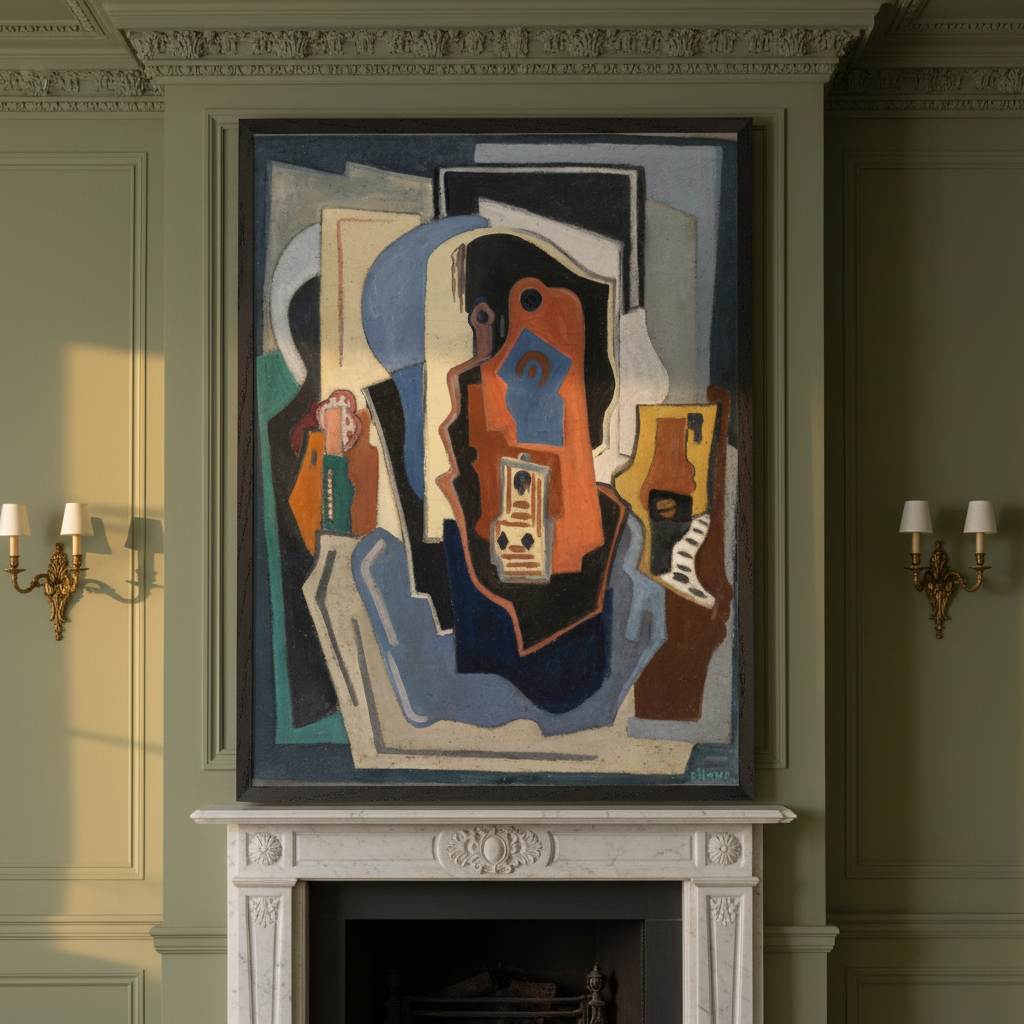 Composition (1924) – Evie Hone Irish Art Print