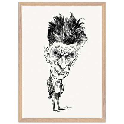 Samuel Beckett (1969) by Edmund Siegfried Valtman - Fine Art Print (view 15)