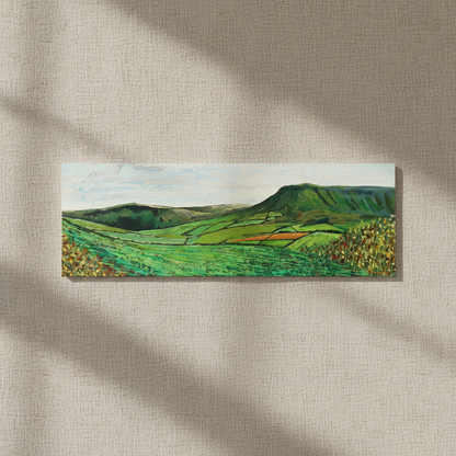 Green Glens of Antrim – Ó Maoláin | Irish Art Print — in a room setting