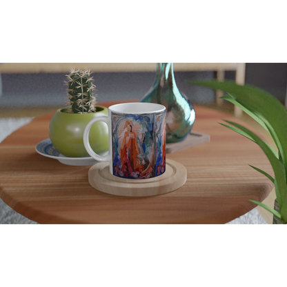 I Have Trodden the Winepress Alone - Ceramic Mug – Mainie Jellett Artwork – detail view | Buy Irish Art