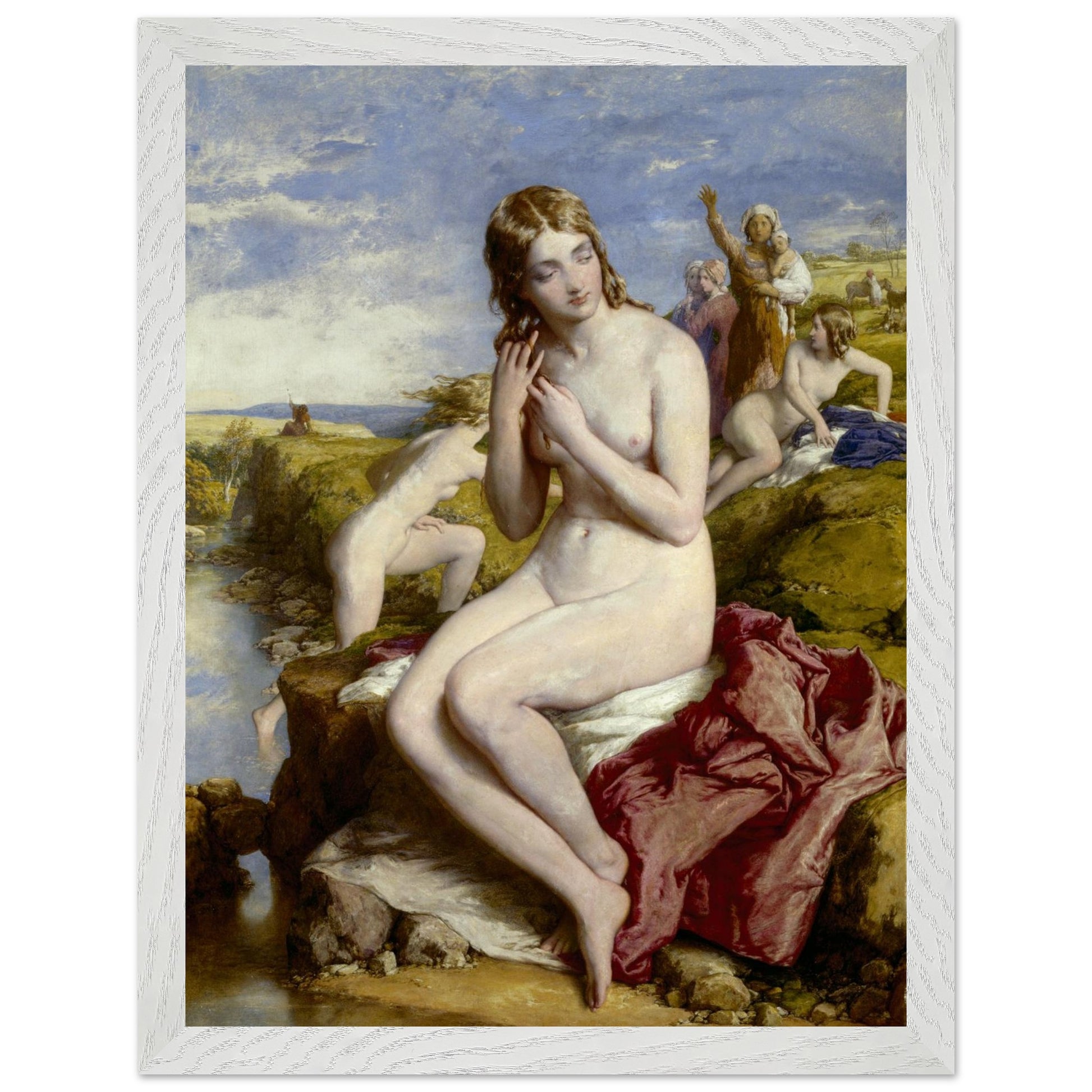 Bathers Surprised by Irish Artist William Mulready Art Print – view 14 | Buy Irish Art