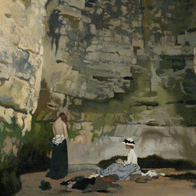 Digby Cave by William Orpen art print – main artwork view | Buy Irish Art