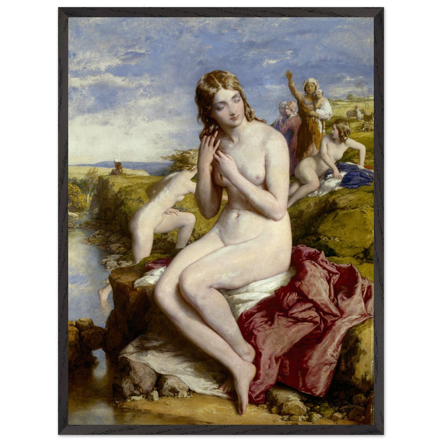 Bathers Surprised by Irish Artist William Mulready Art Print – view 9 | Buy Irish Art