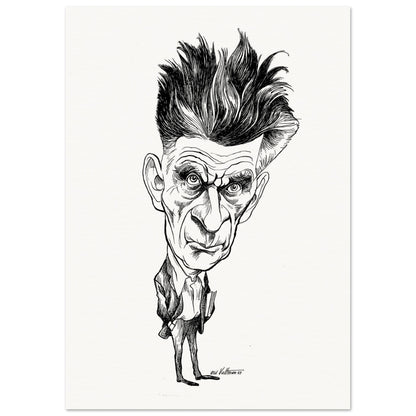 Samuel Beckett (1969) by Edmund Siegfried Valtman - Fine Art Print (view 8)
