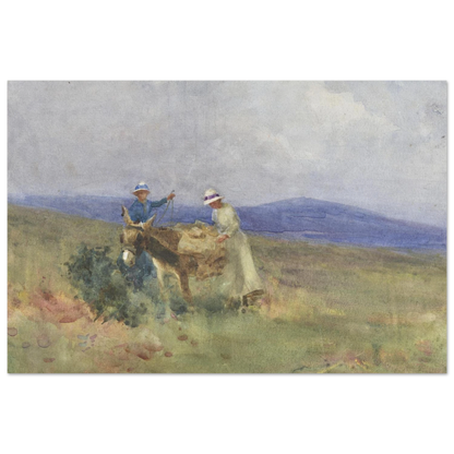 Unpacking the Picnic, Kerry – Mildred Anne Butler Collector’s Edition – lifestyle view | Buy Irish Art