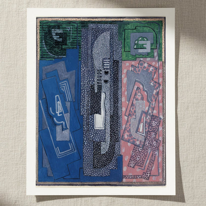 Four Element Composition by Mainie Jellett Irish modernist abstract art print 40x50 cm Collector’s Edition unframed