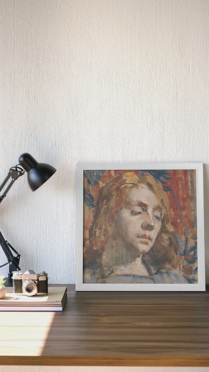 Portrait of Kathleen Behan by Sarah Purser – Collector’s Edition Print