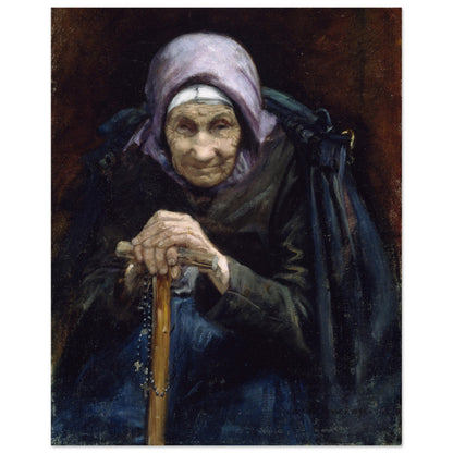 The Fisherman’s Mother by Helen Mabel Trevor, unframed archival art print Buy Irish Art